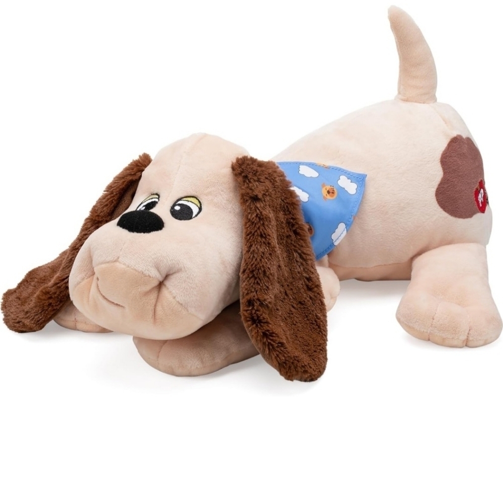 Pound Puppies - Classic Plush - Sleepy - Tan, Eco-Friendly